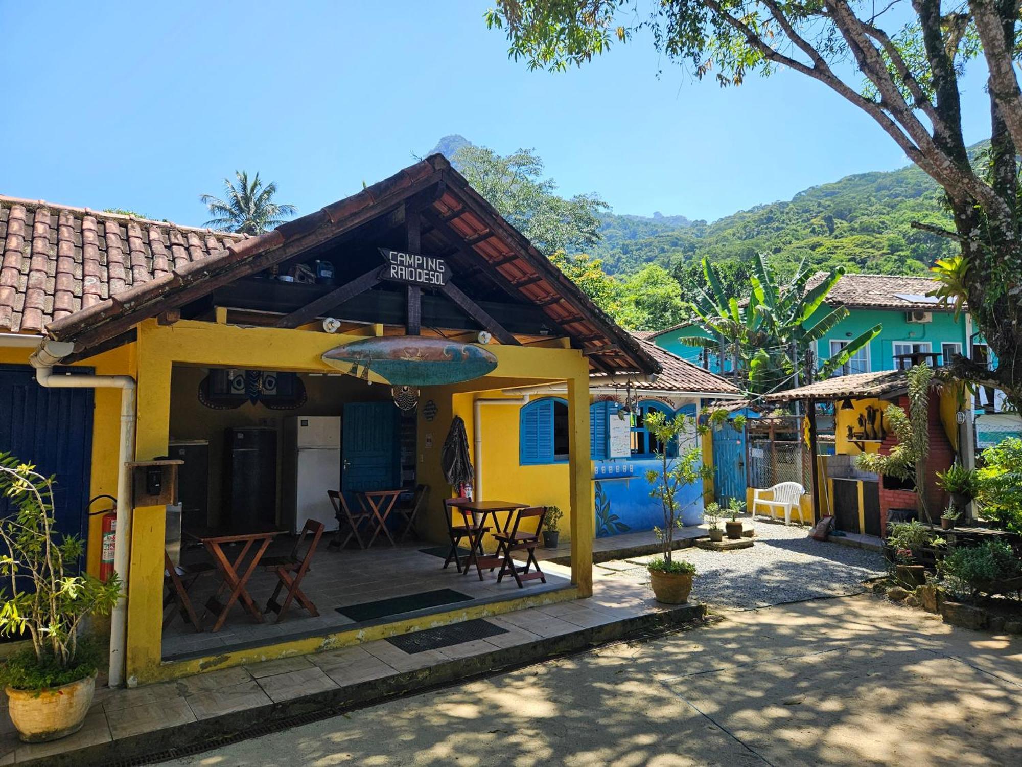Raio De Sol Pousada & Camping Abraão Eksteriør bilde
