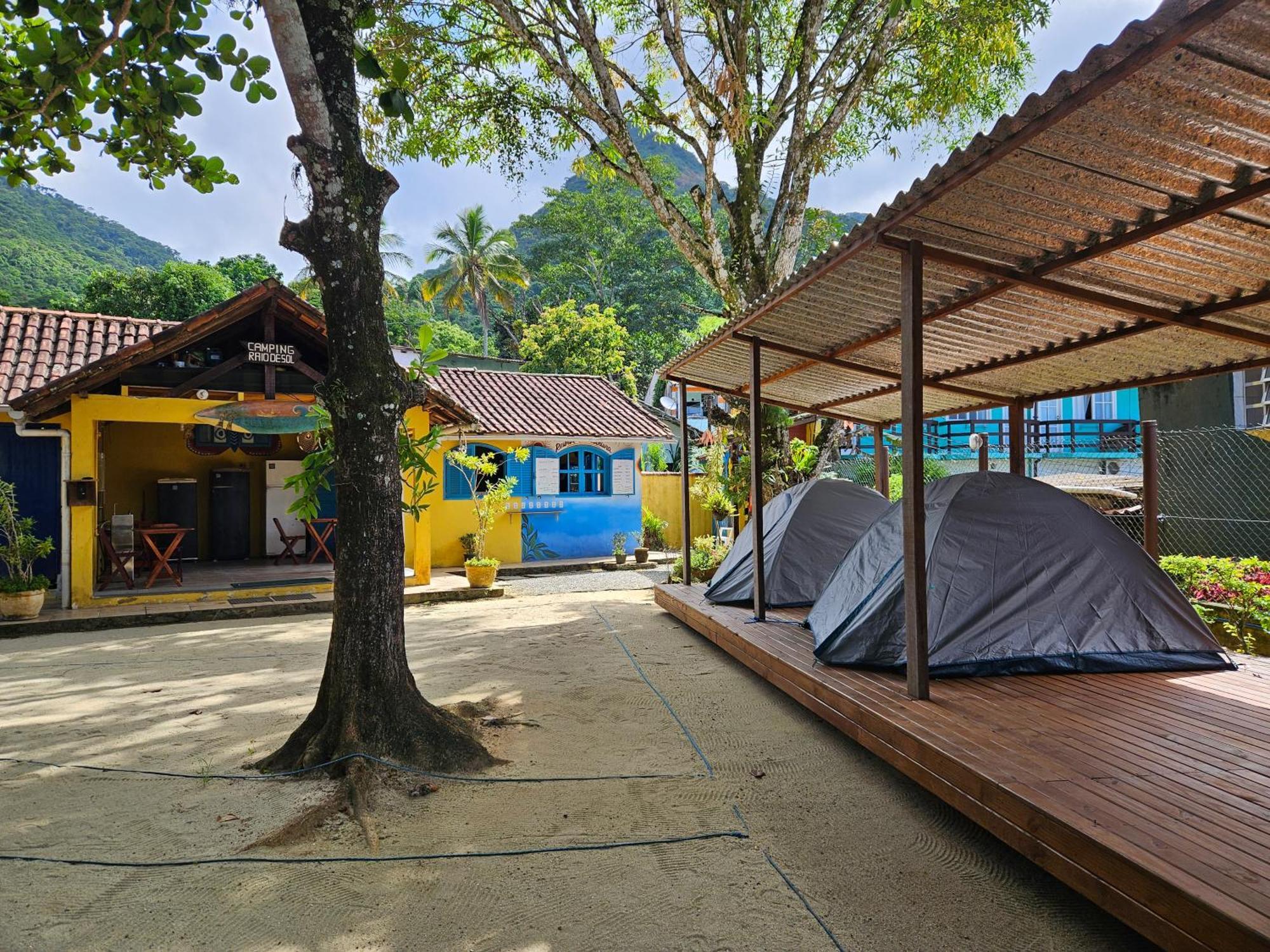 Raio De Sol Pousada & Camping Abraão Eksteriør bilde